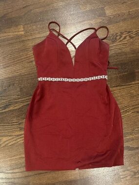 Faviana Wine Dress Prom/Party/Special Event